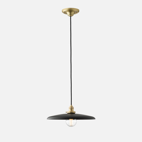 Agnes 2.25" Pendant - Natural Brass