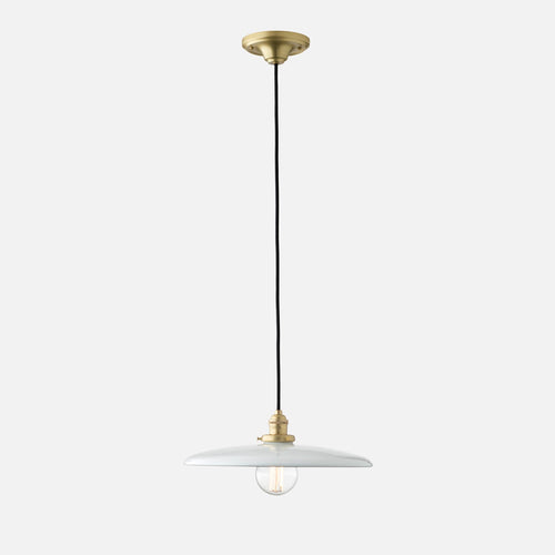 Agnes 2.25" Pendant - Natural Brass