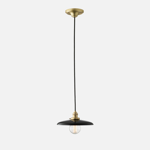 Agnes 2.25" Pendant - Natural Brass