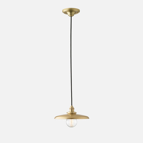 Agnes 2.25" Pendant - Natural Brass
