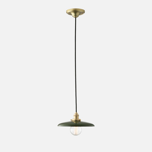 Agnes 2.25" Pendant - Natural Brass