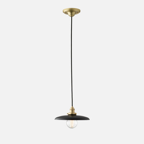 Agnes 2.25" Pendant - Natural Brass