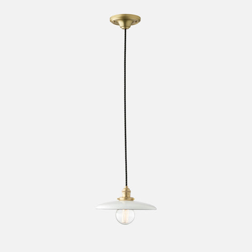 Agnes 2.25" Pendant - Natural Brass