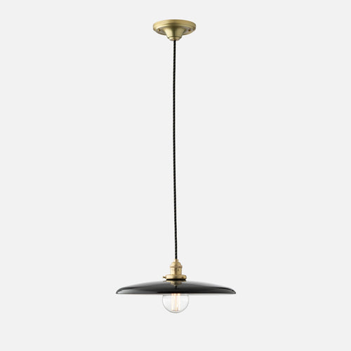 Agnes 2.25" Pendant - Natural Brass