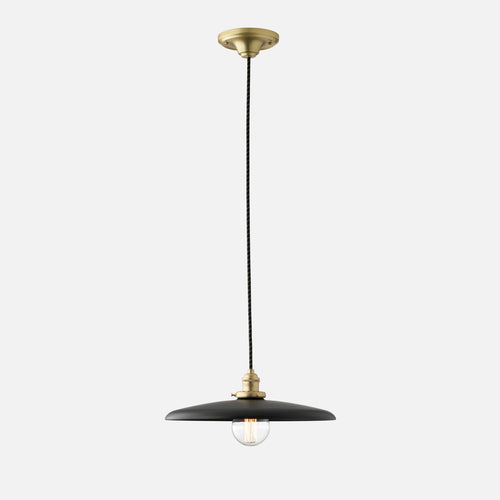 Agnes 2.25" Pendant - Natural Brass