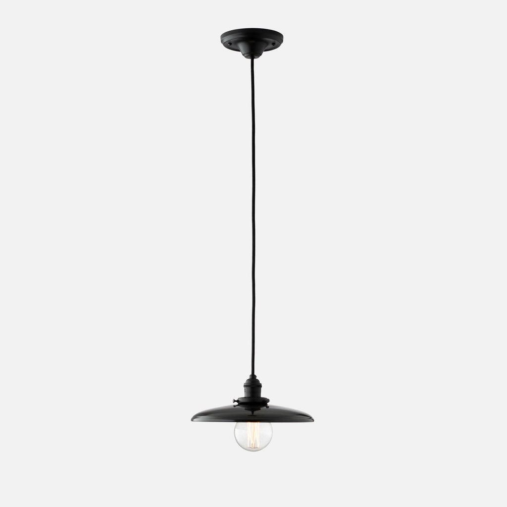 Agnes 2.25" Pendant - True Black