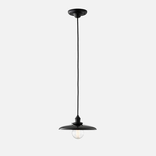 Agnes 2.25" Pendant - True Black