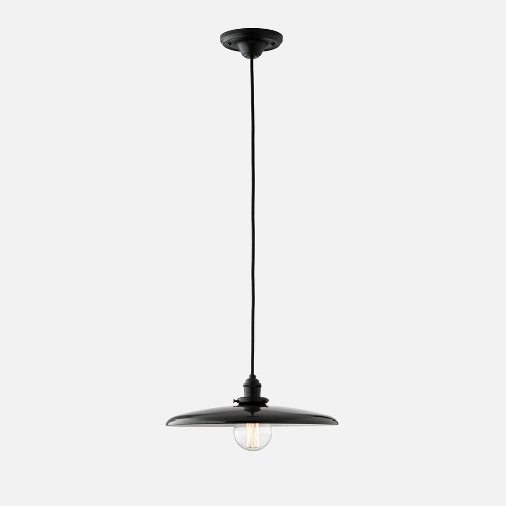 Agnes 2.25" Pendant - True Black