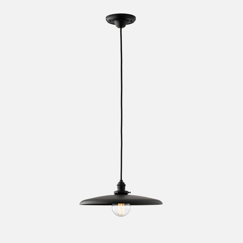 Agnes 2.25" Pendant - True Black