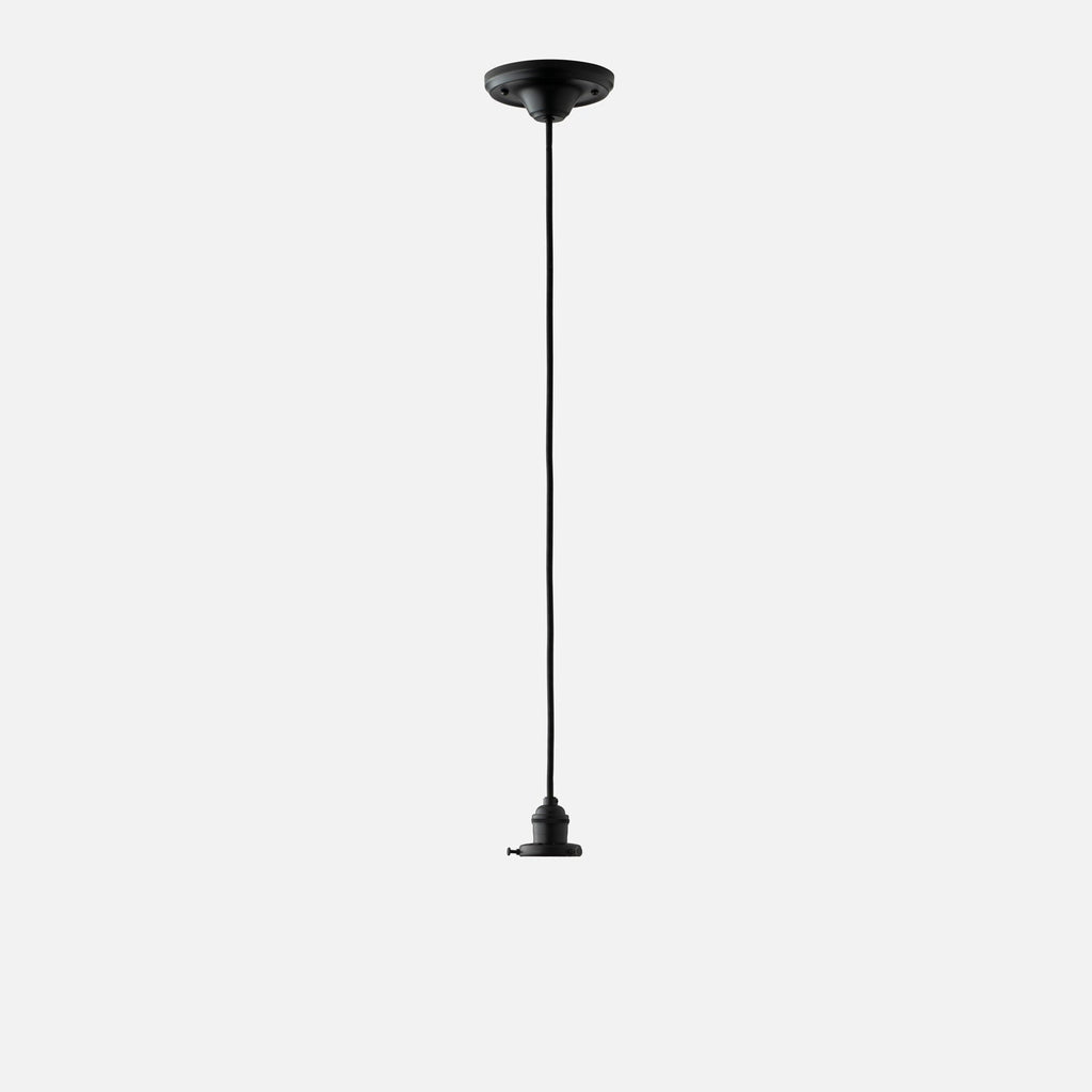 Agnes 2.25" Pendant - True Black