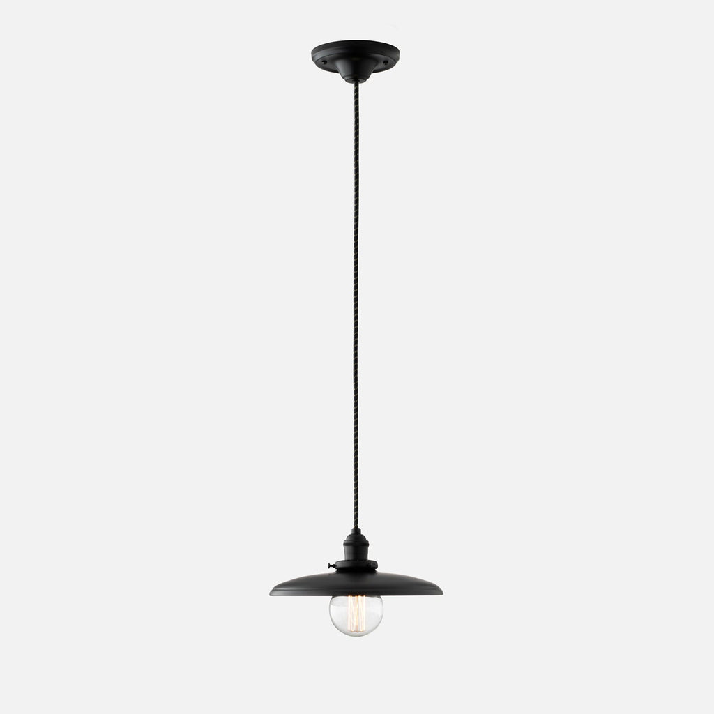 Agnes 2.25" Pendant - True Black