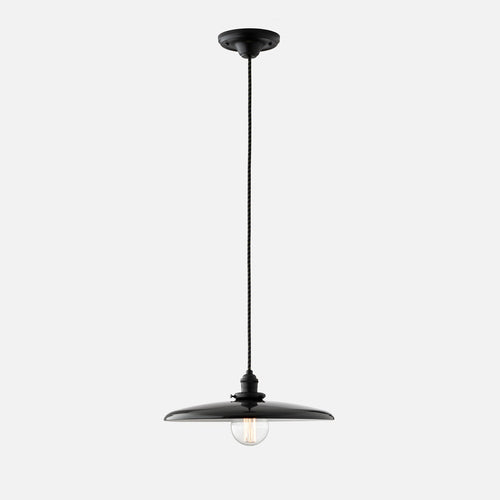 Agnes 2.25" Pendant - True Black