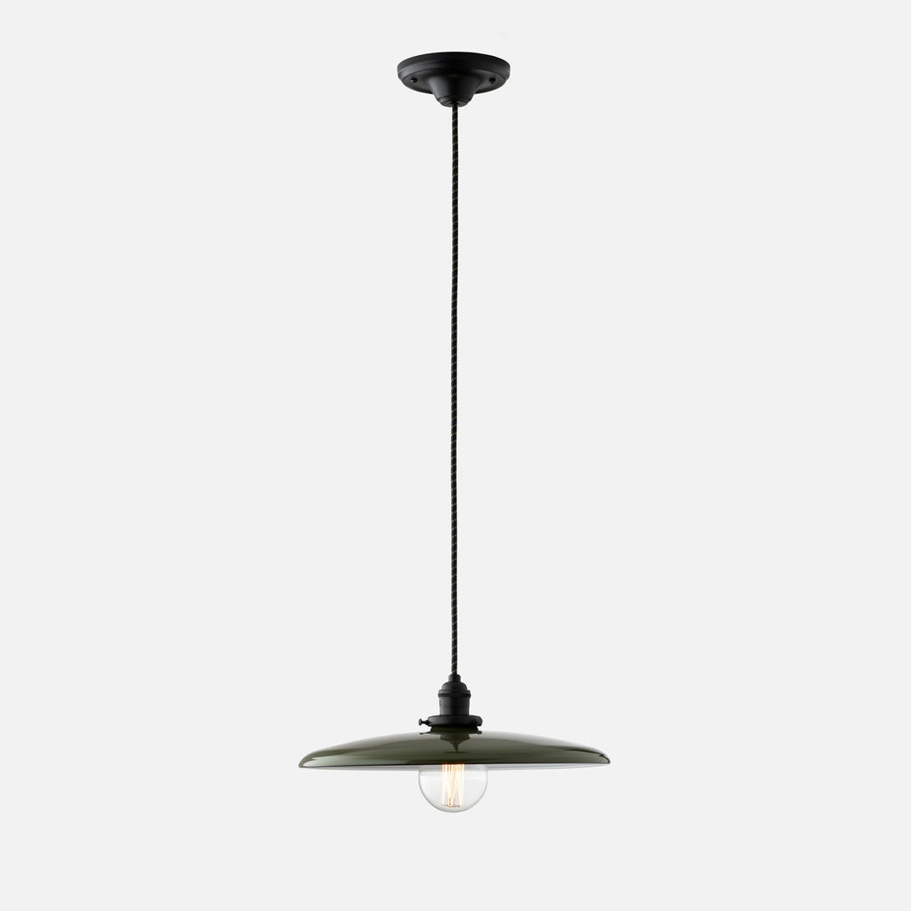 Agnes 2.25" Pendant - True Black