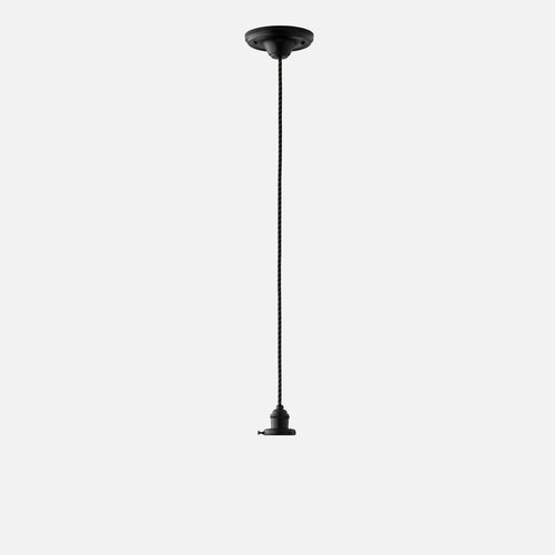 Agnes 2.25" Pendant - True Black