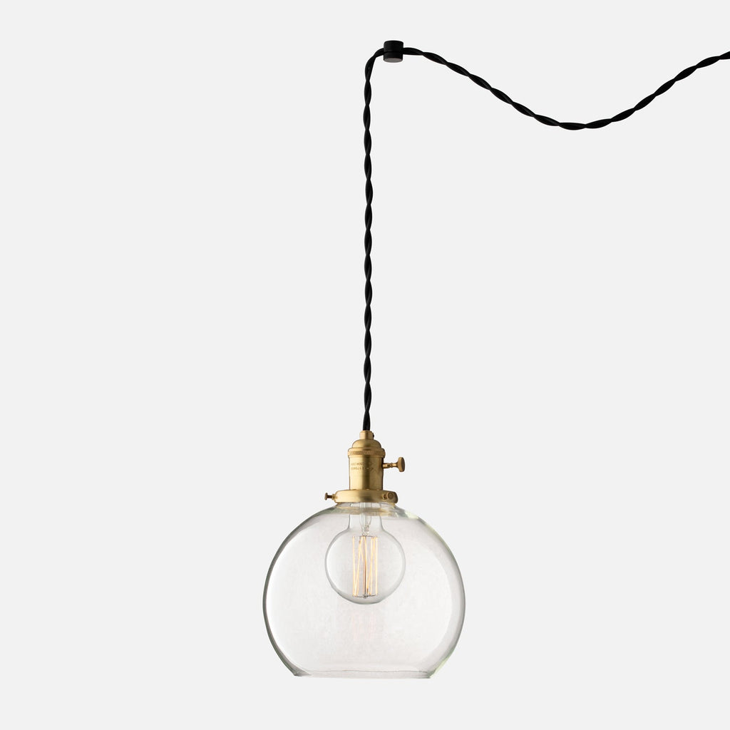 Apartment Plug-In Pendant 2.25"