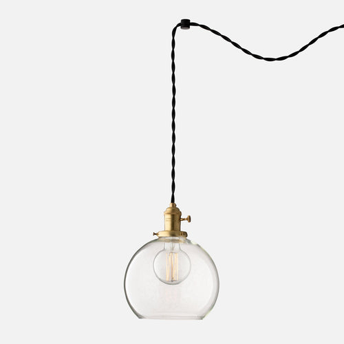 Apartment Plug-In Pendant 2.25"