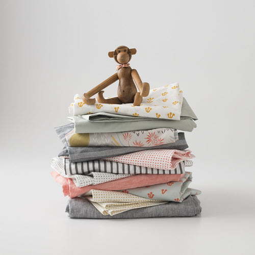 Dot Percale Pillow Case, Set of 2