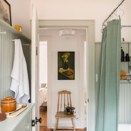 Utility Shower Curtain Hooks::stainless steel::Hover