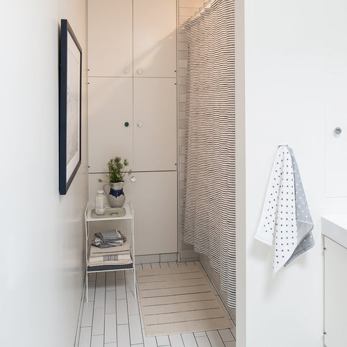 Wide Stripe Bath Mat