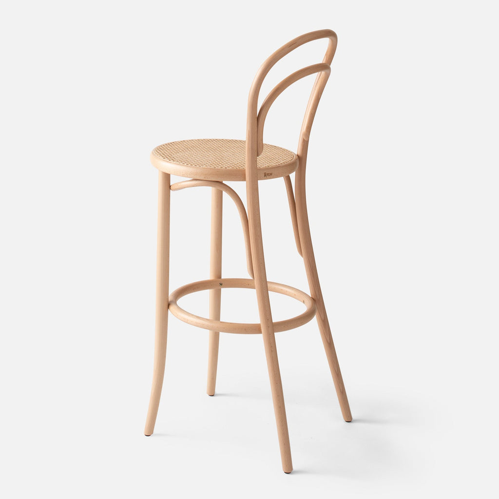 TON 14 Bentwood Caned Stool