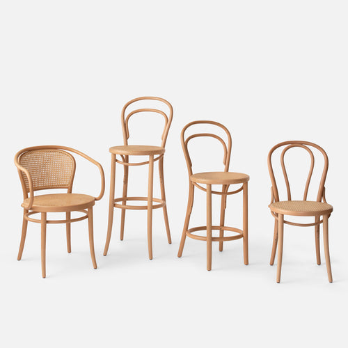 TON 18 Bentwood Caned Chair