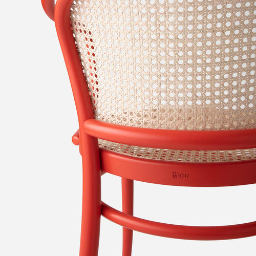 TON 33 Bentwood Caned Armchair