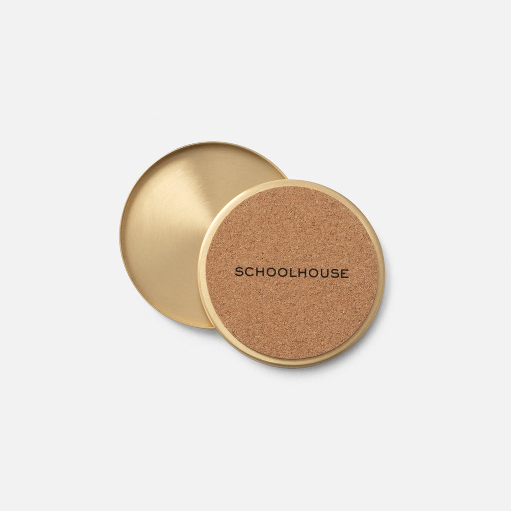 Brass Coaster, Set of 4