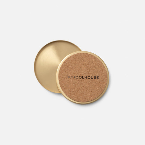 Brass Coaster, Set of 4