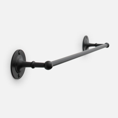 Bristol Towel Rod::True Black::Hover