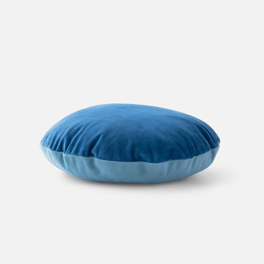 Velvet + Wool Circle Pillow