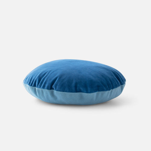 Velvet + Wool Circle Pillow