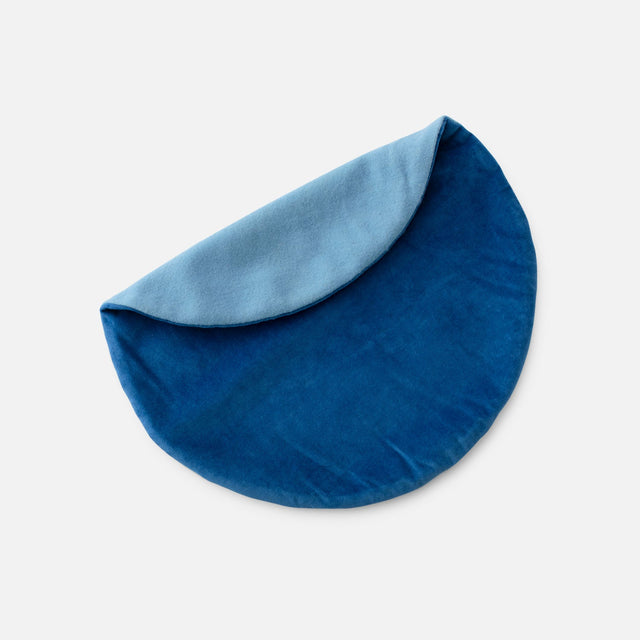 Velvet + Wool Circle Pillow
