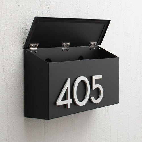 Classic Low Mailbox::Black::Main