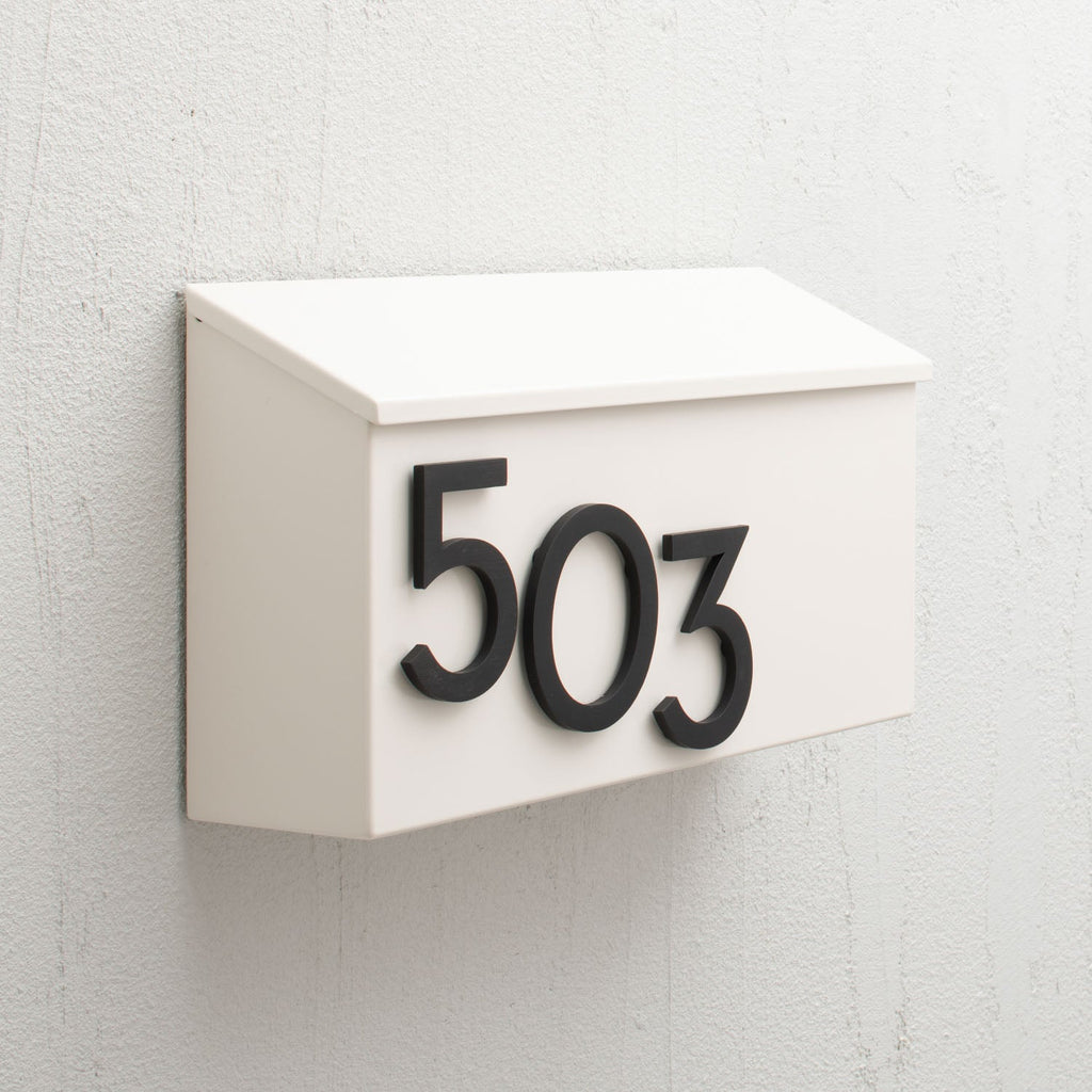 Classic Low Mailbox::White::Main