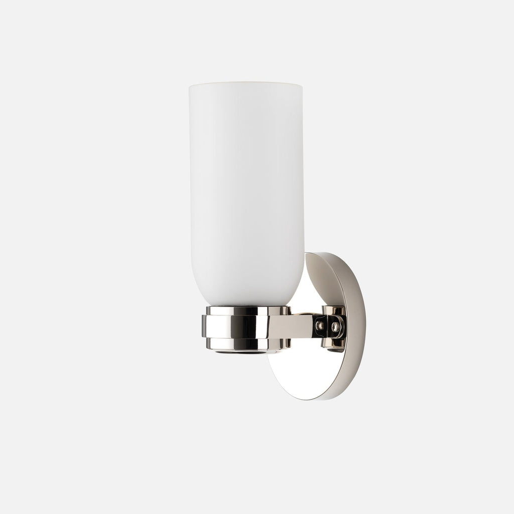 Colette Single Sconce::Polished Nickel::Main