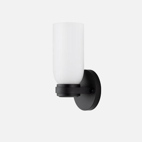Colette Single Sconce::True Black::Main