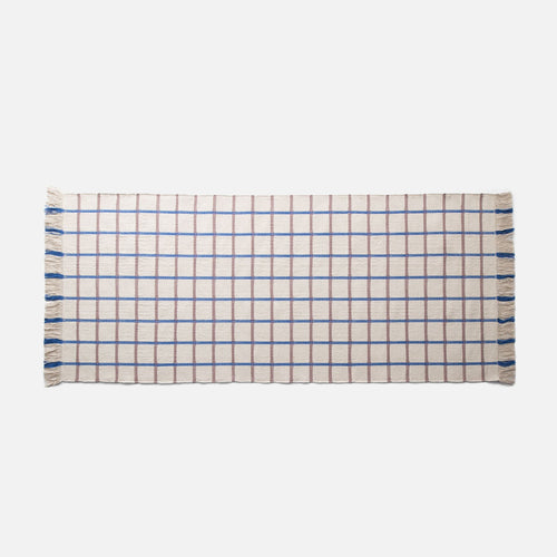 Cotton Grid Flatweave Rug