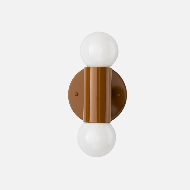 Cylinder Double Sconce