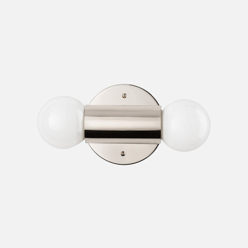 Cylinder Double Sconce