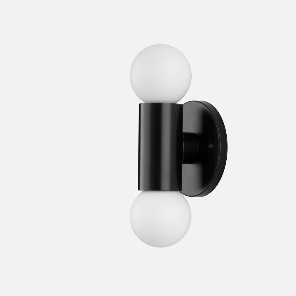 Cylinder Double Sconce