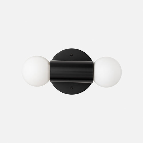 Cylinder Double Sconce