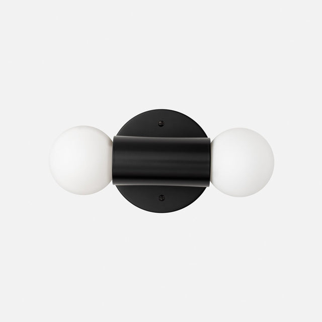 Cylinder Double Sconce