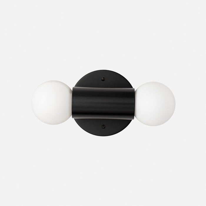 Cylinder Double Sconce