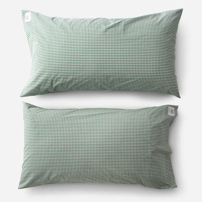 Gingham Percale Pillow Case, Set of 2
