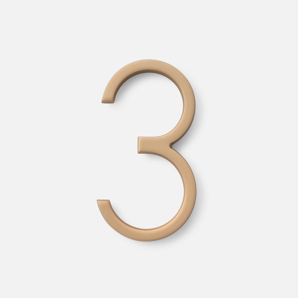 Modern House Numbers