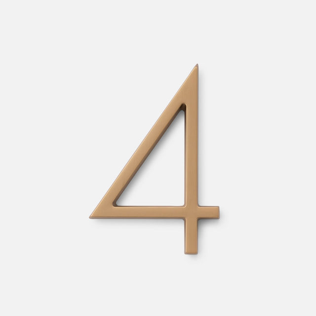 Modern House Numbers