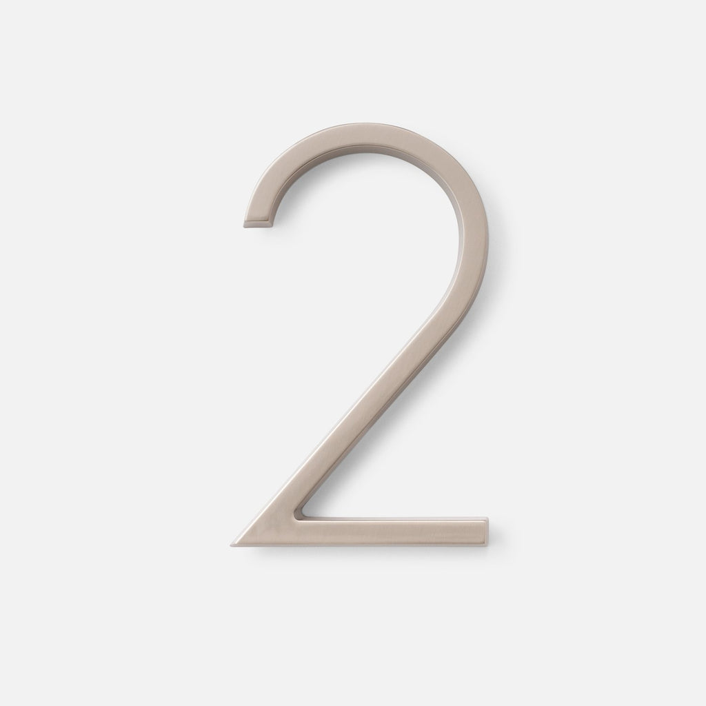 Modern House Numbers