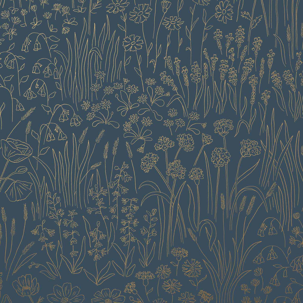 Alpine Garden Wallpaper - Tonal