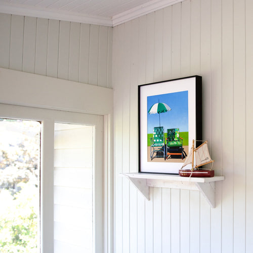 Lawn Chairs Print:Hover