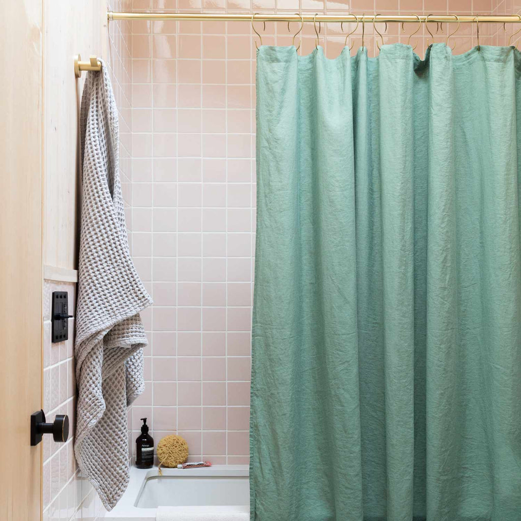 Utility Shower Curtain Hooks, Set of 12